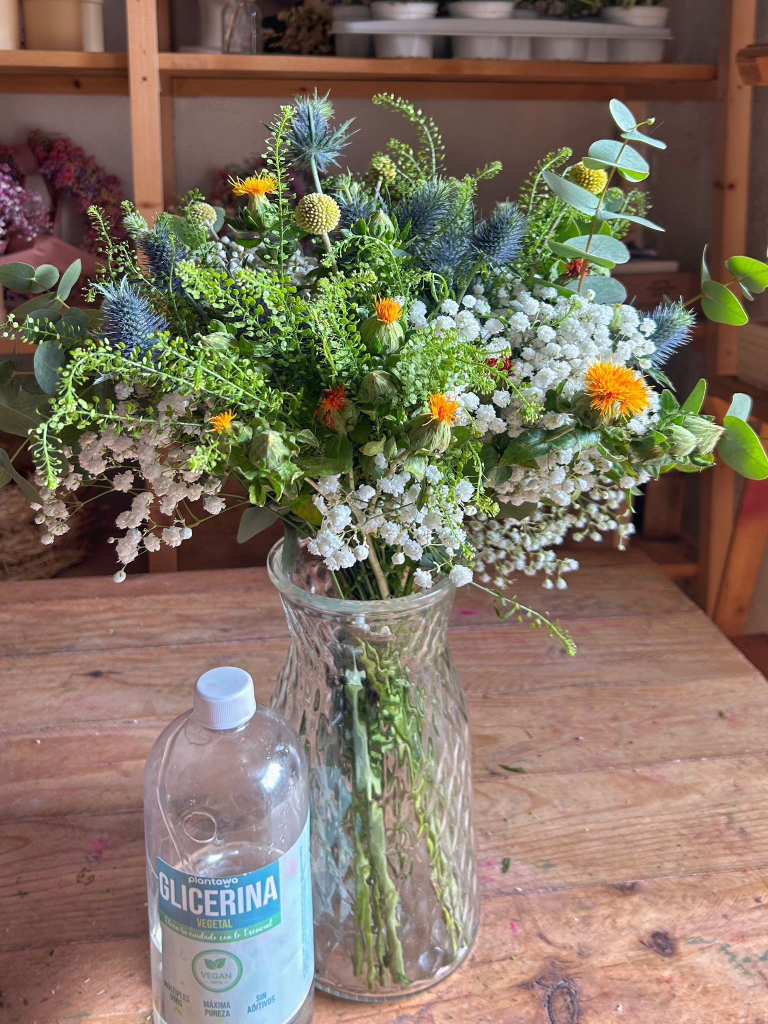 flores para glicerina