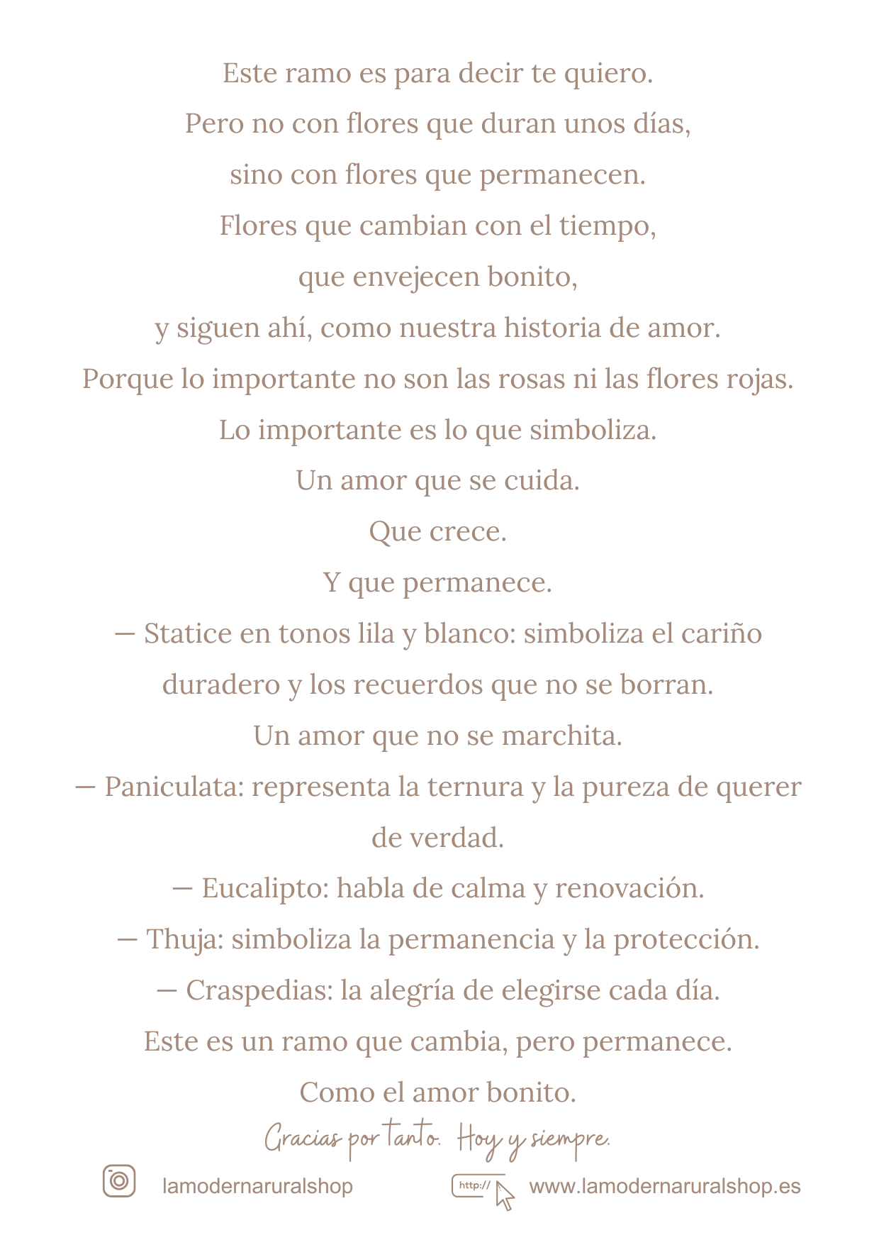 Ramo de flores para decir te quiero