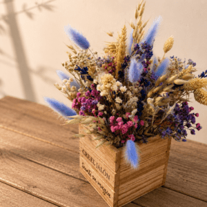 Cento de flores preservadas personalizable