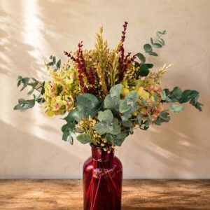 Jarrón de hortensias VIDA.