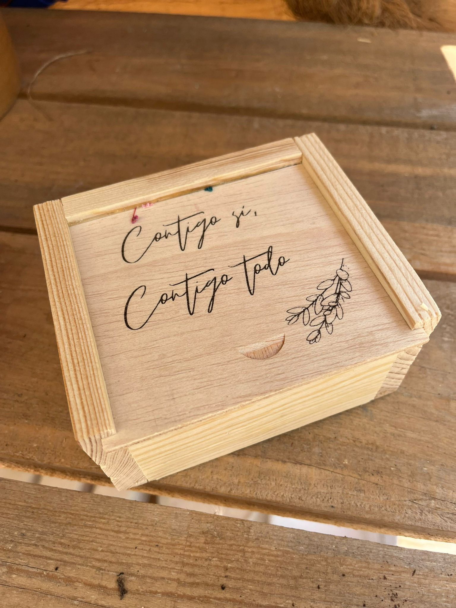 Caja para anillos