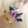 Pulsera con flores